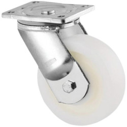 Roulette pivotante, chape et platine en acier mécano-soudé, zingué bleu TENTE 9680TOP160P63