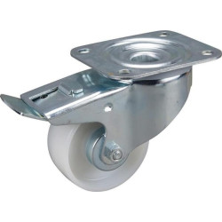Roulette pivotante et frein TENTE 3477UOJ080P62