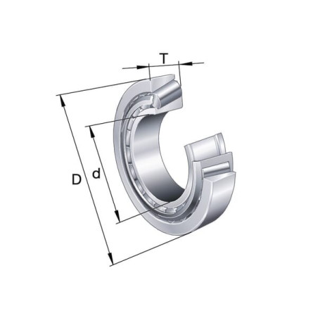 Roulements à rouleaux côniques INA/FFAG 33109A