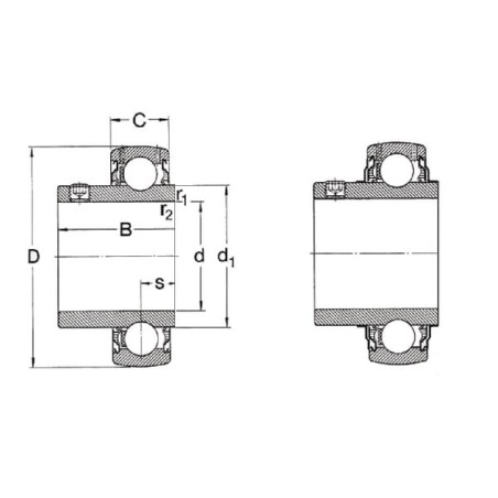 Roulement SKF 7500YAT206