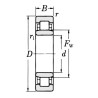 Roulement rouleaux cylindriques SKF NU2210ECPC3