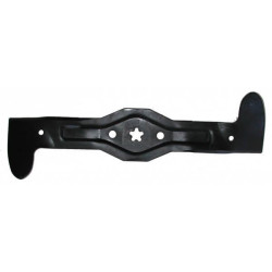 LAME SUPERIEURE GAUCHE 5* 46 cm  HUSQVARNA - ELECTROLUX - BERNARD LOISIRS - éjection arriere
