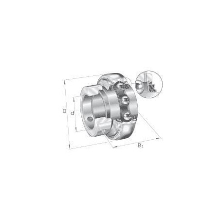 Roulement INA/FFAG GE55KTTB