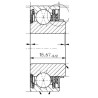 Roulement INA/FFAG F556129KLQ