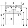 Roulement cônique TIMKEN L44600LA902B5
