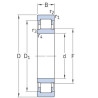 Roulement à cylindre NU 308 ECP 40 x 90 x 23mm SKF 7500NU308E