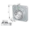 Roulement à bride carré complet INA/FFAG RCJ100
